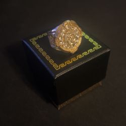 10K Gold Anchor Ring