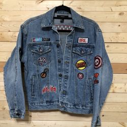 Forever 21 Oversize Denim Jean Jacket Size S