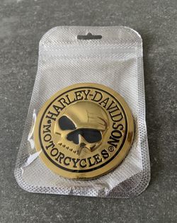 Brand New Harley Davidson Willie G Self Adhesive Emblem