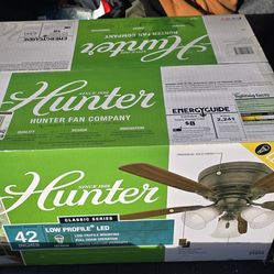 42 inch hunter ceiling fan