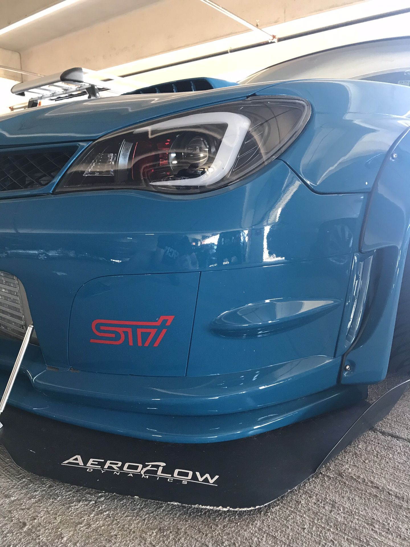 Aeroflow Dynamics Subaru WRX STI Splitter