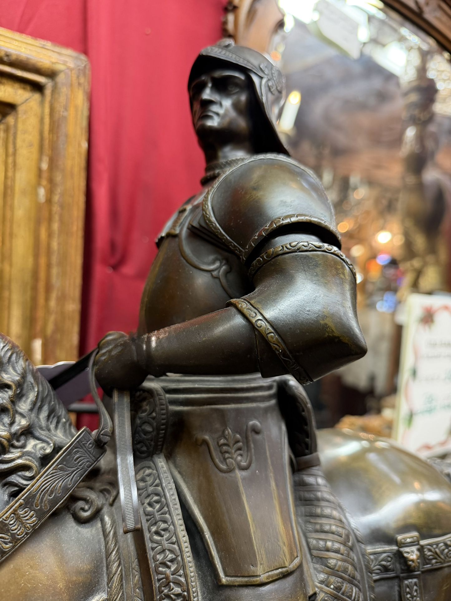 Bronze Equestrian Group Of Colleoni