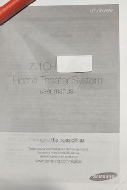Samsung Home Theater System