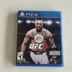 Sony PlayStation 4 UFC 3 game