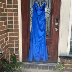 Royal Blue Dress Long 