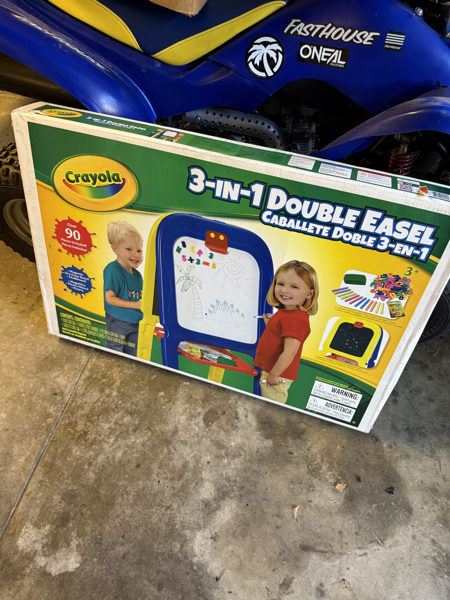 Kids Crayons Easel