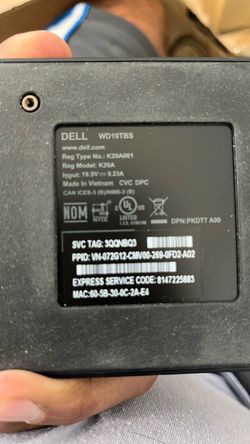 Dell WD19TBS Thunderbolt Docking Station