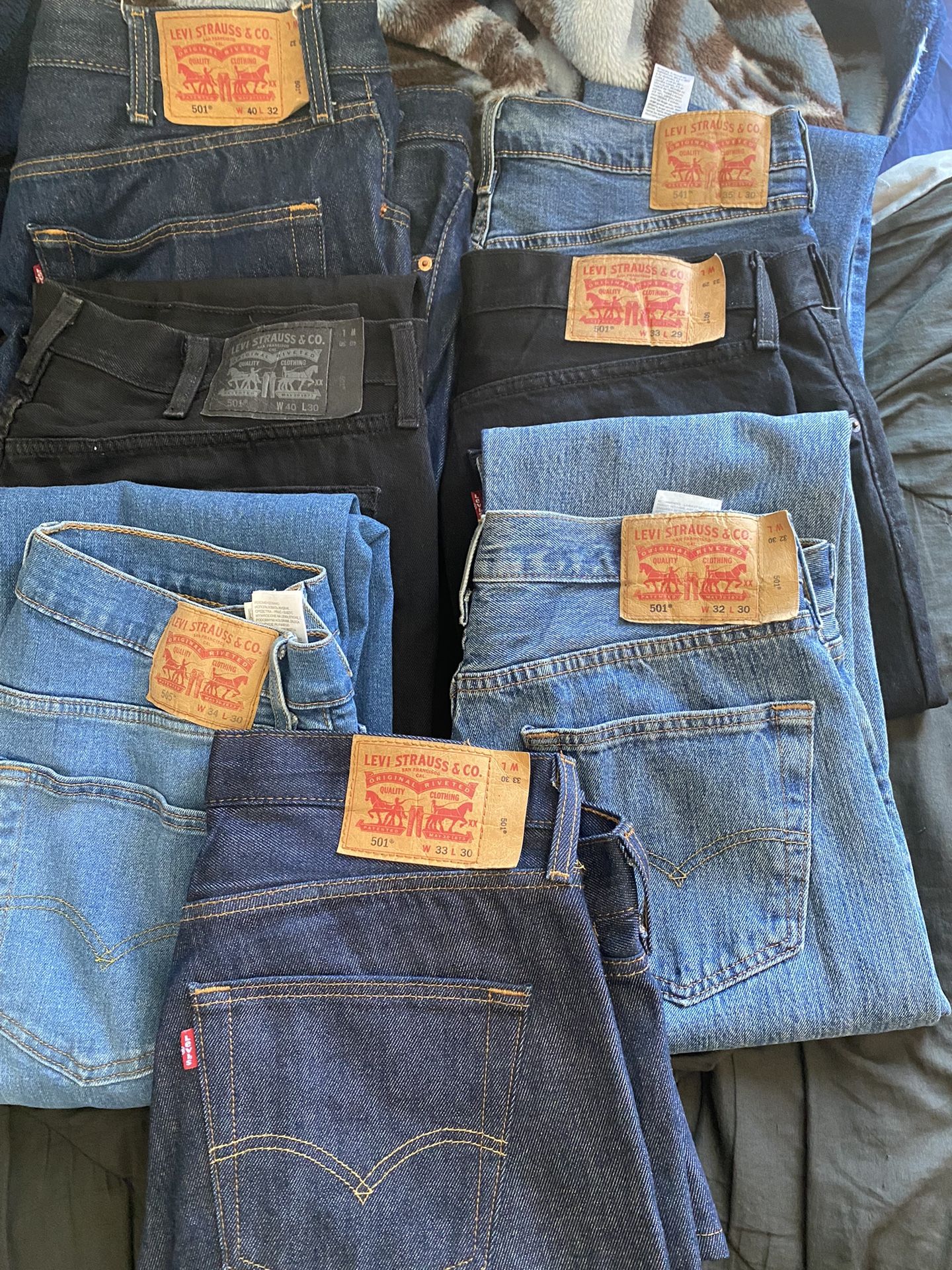 Levi’s Jeans 501s, 505, 541