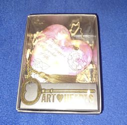 NEW IN BOX 3D DEMDACO ART HEARTS- FRIENDS ARE THE FLOWERS IN THE GARDEN OF LIFE  Thumbnail