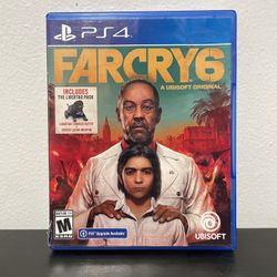 Far Cry 6 PS4 / PS5 Sony PlayStation 4 Video Game Ubisoft Farcry 2021