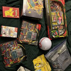Pokemon cards, sealed and singles
