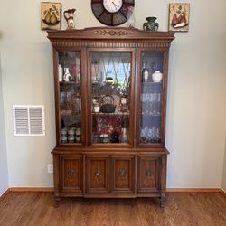 Vintage China Cabinet And Buffet
