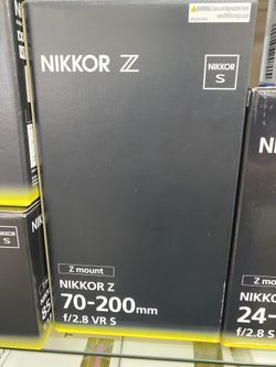 Nikon 70-200 F2.8