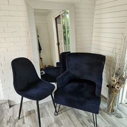 Accent Chair And Matching Chair 