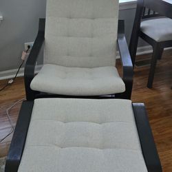 Armchair & Ottoman 
