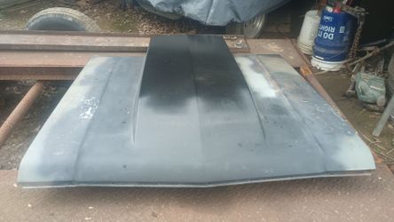 Full steel 4" cowl hood for a 1964 chevelle