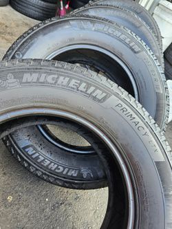 I Am Selling This Set Of Tires MICHELIN PRIMACY LTX 265/65/18" 75%