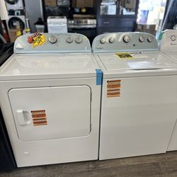 Whirlpool Washer & Dryer (Take It Home In Payments/Llevalo A Casa En Pagos)