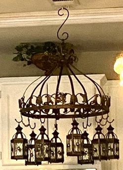 Round Metal Hanging Rack