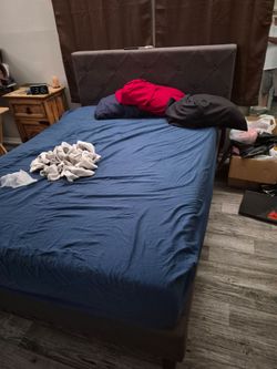 Full Size bed and mattress