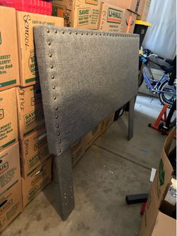 Queen size headboard and frame