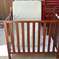 Mini Crib With Mattress