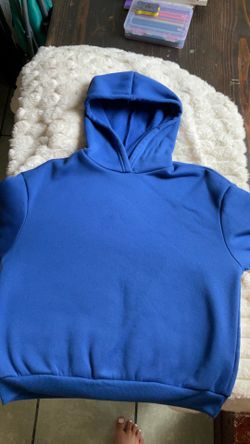 kids blue hoodie