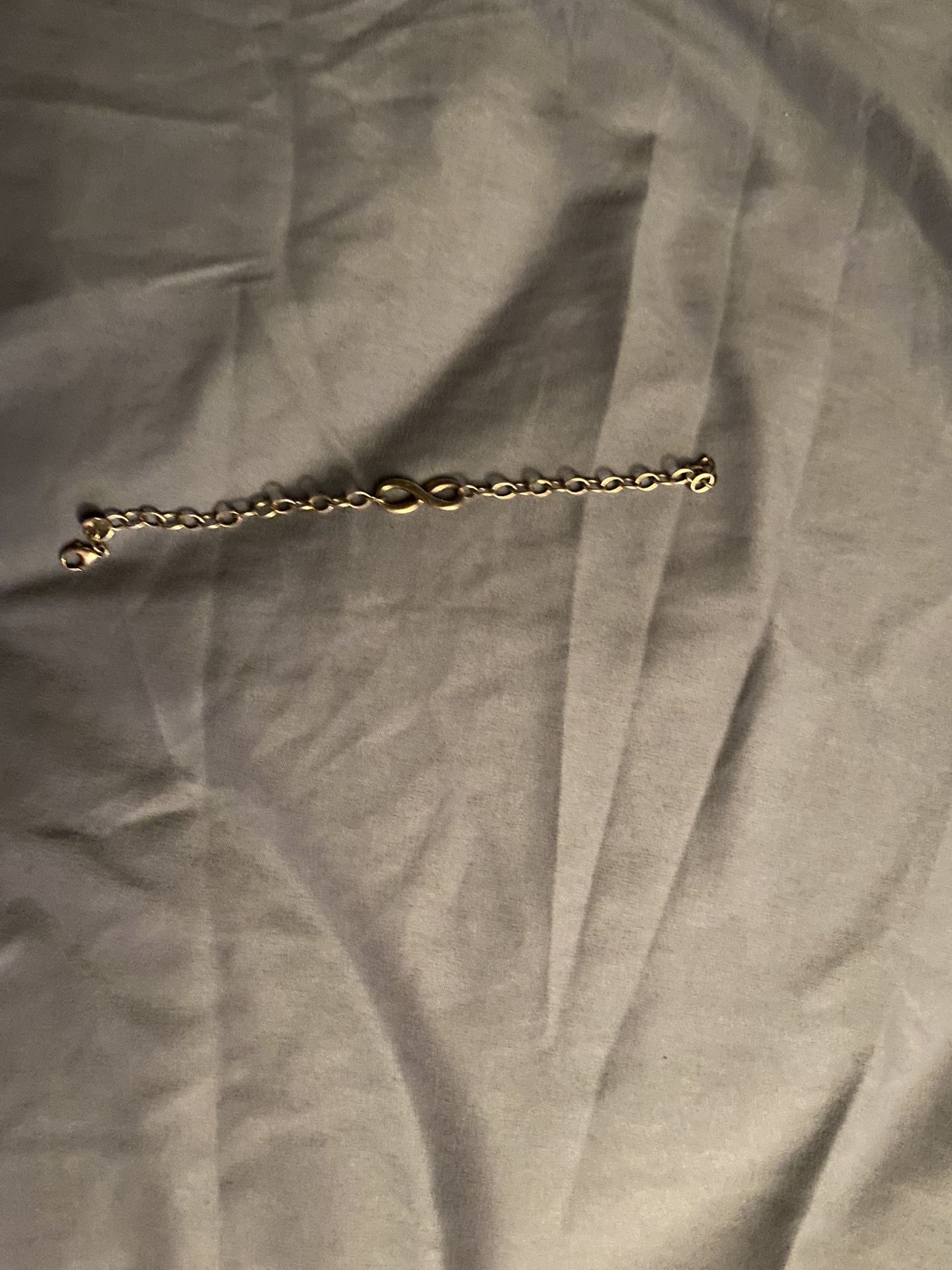 sterling silver infinity bracelet 