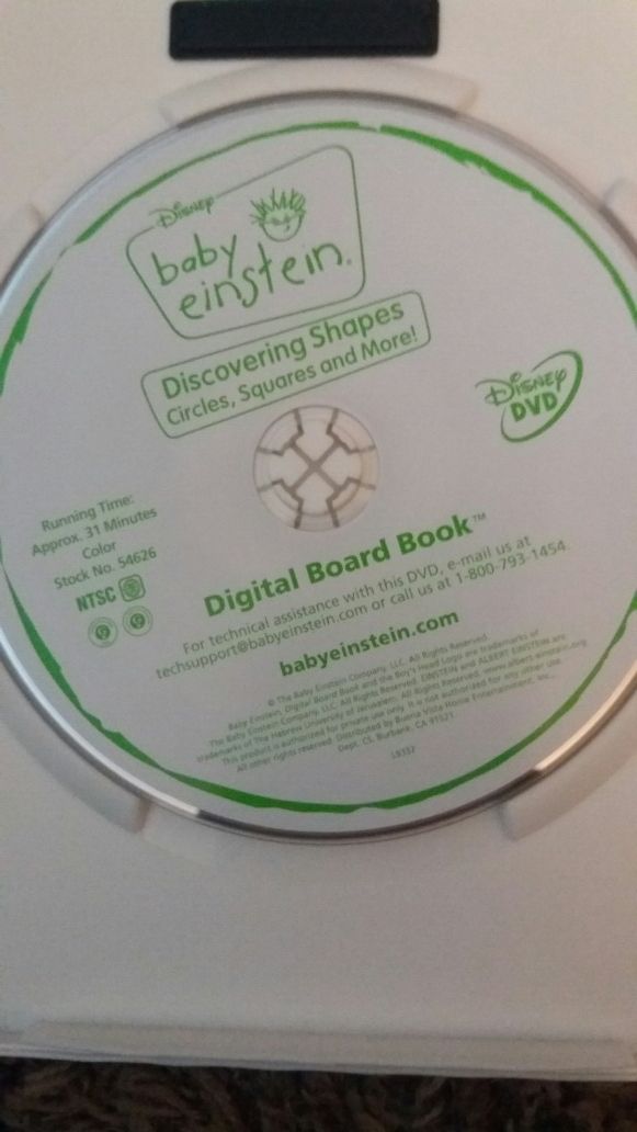Disney S Baby Einstein Discovering Shapes Dvd For Sale In Lewisville Tx Offerup