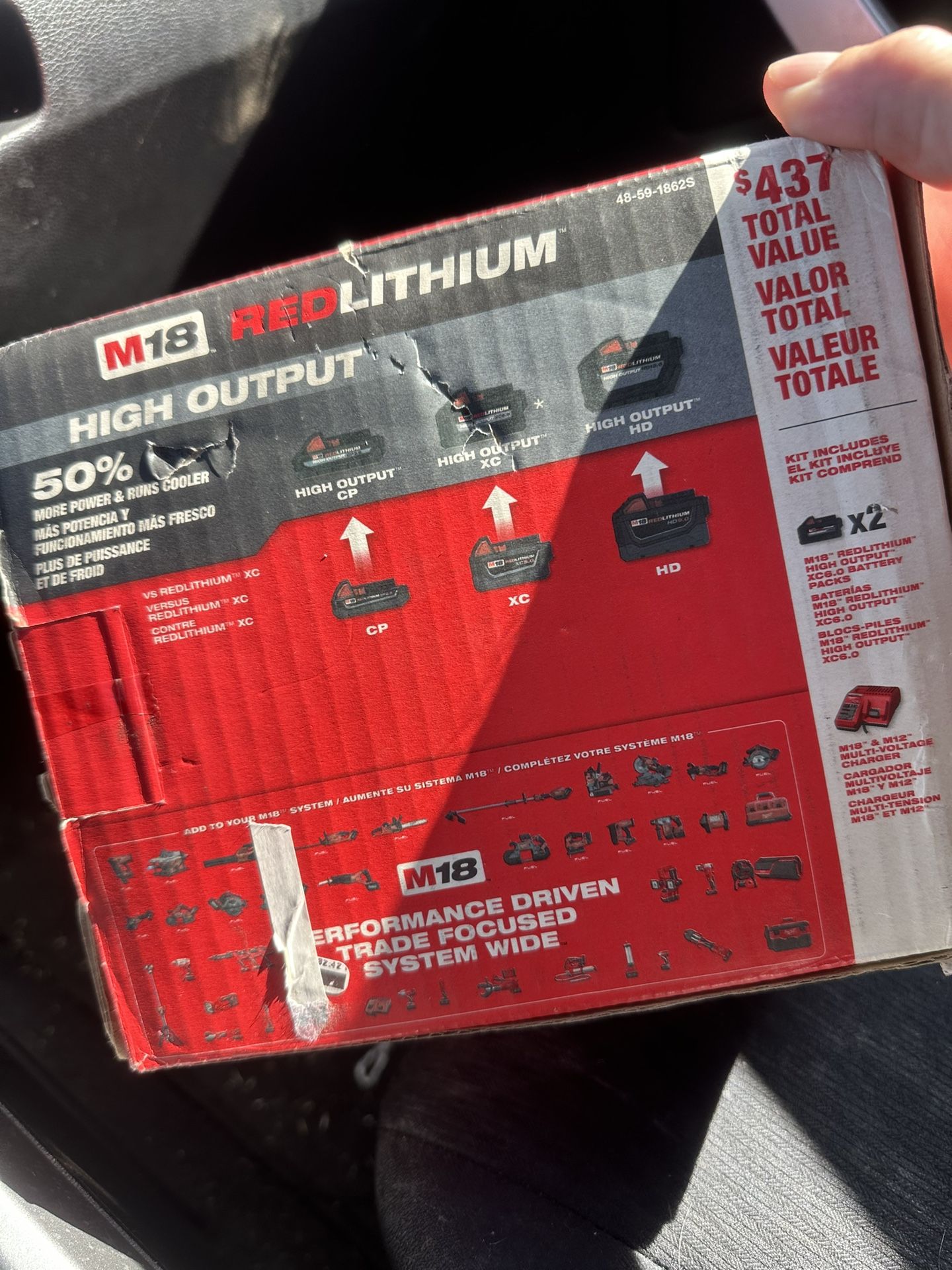 Milwaukee Power Tools Charger And Batteries