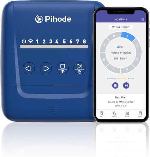 8 Zone Smart Sprinkler Controller