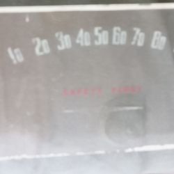 ORIGINAL 1(contact info removed) CHEVROLET  GAUGE SPEEDOMETER GLASS COVER