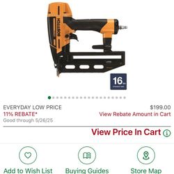 18 Ga &  16 Ga Nail Guns (bostitch) 