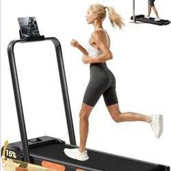 CURSOR FITNESS 3-in-1 Walking Pad Treadmill