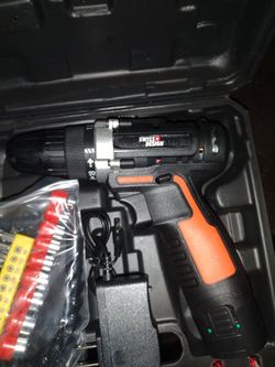 Swiss Design Cordless Drill Set with Case
