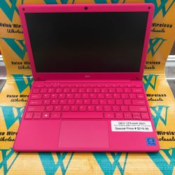 Geo Laptop Intel 4GB-64gb 