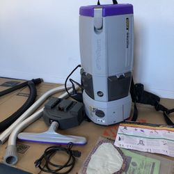 CFM 65, ProTeam Cordless Backpack Vacuum