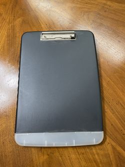 Plastic Clipboard  With Storage
