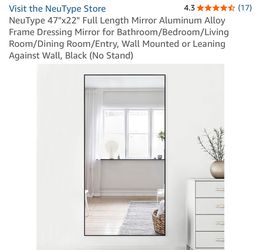 Mirror 47” 22” - selling fast-pick up