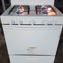 Preciosa Estufa De Gas Whirlpool Seminueva Lista Para Usar Super Limpia Trabaja Muy Bien Los Cuatro Quemadores Y El Horno $200