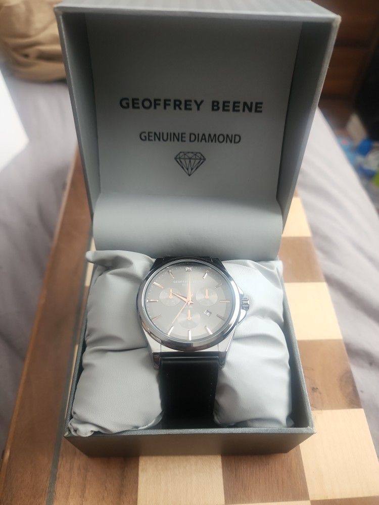 GEOFFREY BEEN Genuine Diamond Watch