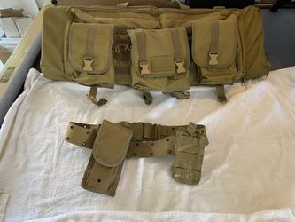 Air soft bag and belt