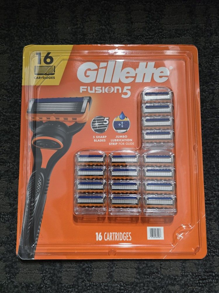 Gillette Fusion 5 Razor - 16 Pack of Cartridges