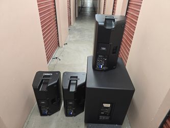 QSC K12.2 Powered Speakers with Subwoofer