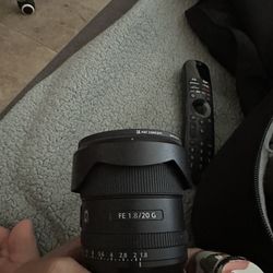 Sony 20mm 1.8g Lens 