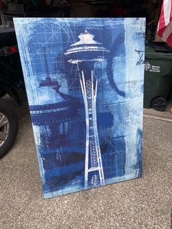 Seattle space needle print