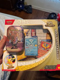 Pokemon 30th Poster Collection + Tin