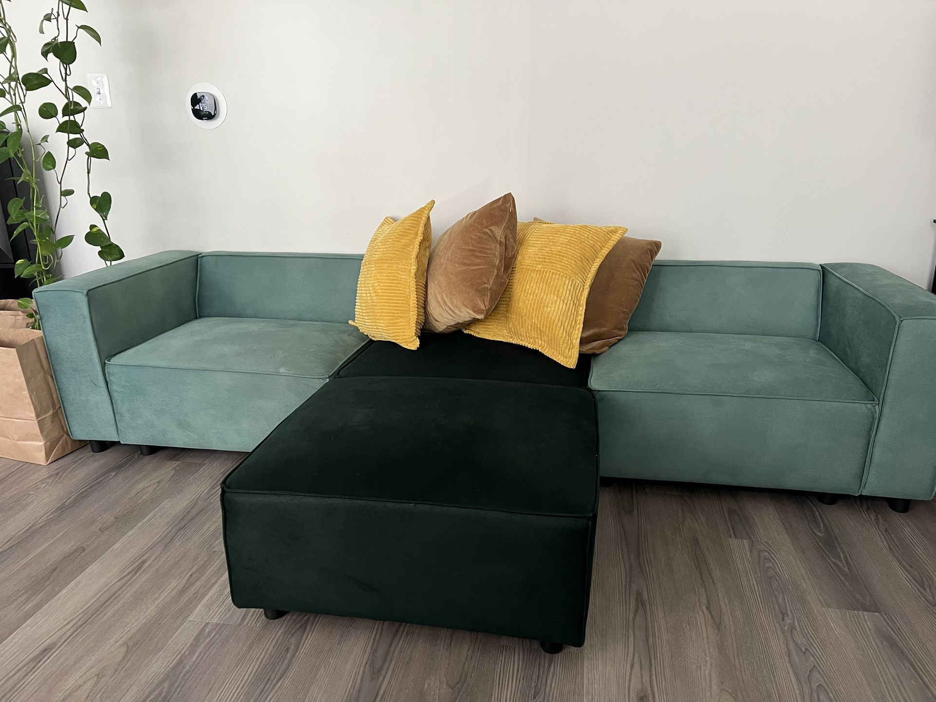 Modern Modular Sectional Living Room Sofa Set