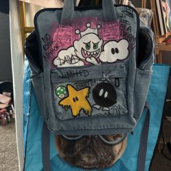 Dallas Denim Backpack 