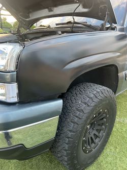 Chevy Silverado fender